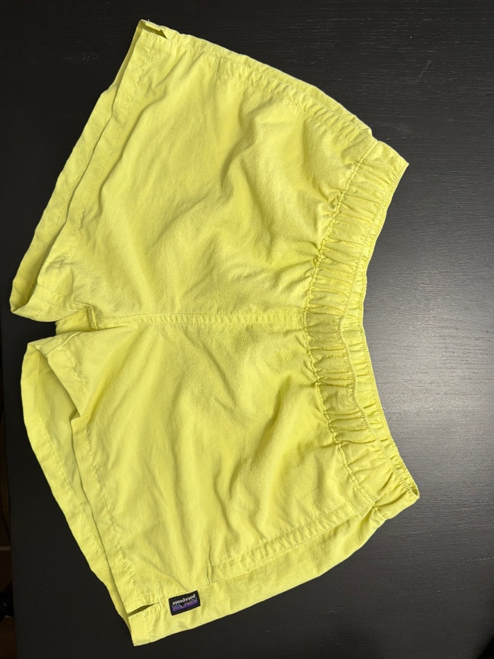 Patagonia yellow Shorts